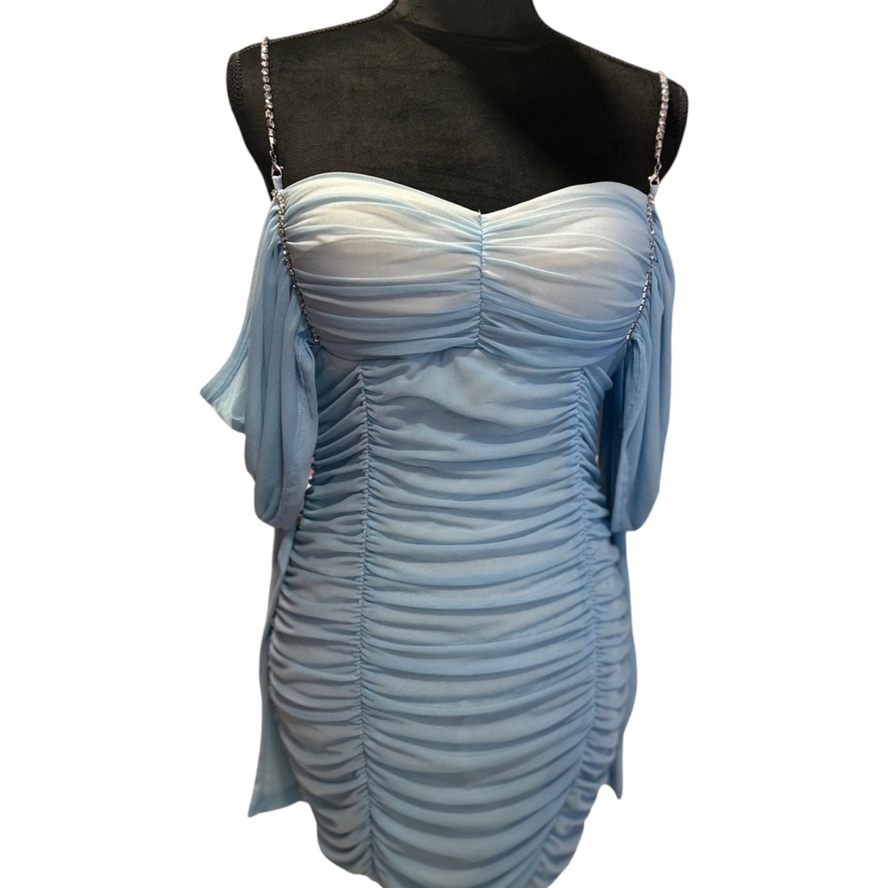 Fashion Nova Blue Minidress